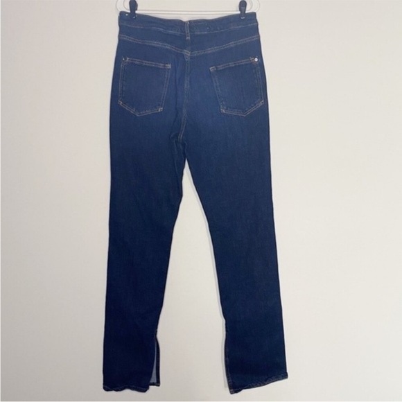 👖 Anthropologie Pilcro Medium to Dark Wash Denim Split Leg Jeans 32” Waist - Picture 10 of 15
